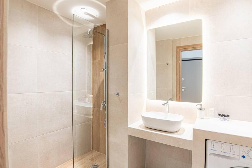 Apartamento Peaceful Shelter In Atenas Exterior foto